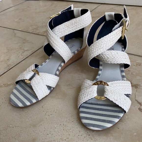 Sperry Top-Sider Strappy Wedge Sandals - Picture 3 of 13